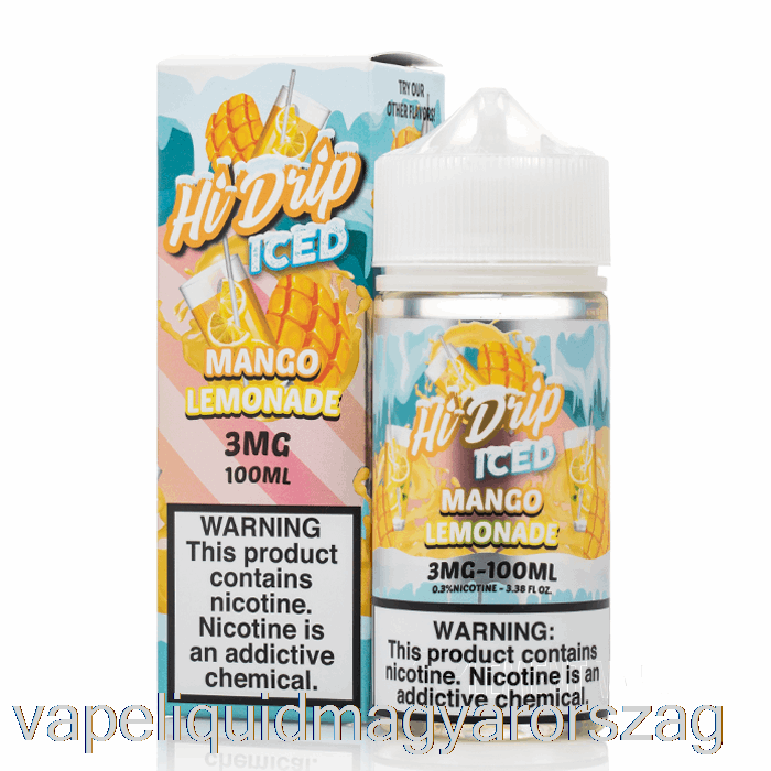Jeges Mangó Limonádé - ​​hi-drip E-liquids - 100ml 0mg Vape Toll